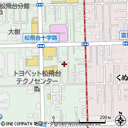 千葉県松戸市松飛台267-20周辺の地図