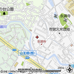 埼玉県所沢市久米1372-26周辺の地図