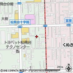 千葉県松戸市松飛台267-38周辺の地図
