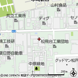 千葉県松戸市松飛台287周辺の地図