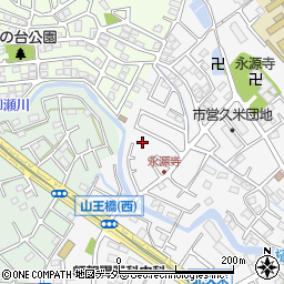 埼玉県所沢市久米1372-27周辺の地図