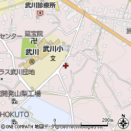 武川郵便局 ＡＴＭ周辺の地図
