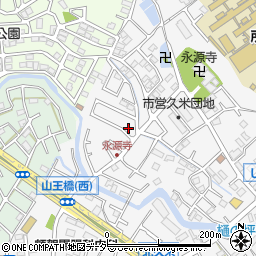 埼玉県所沢市久米1372-65周辺の地図
