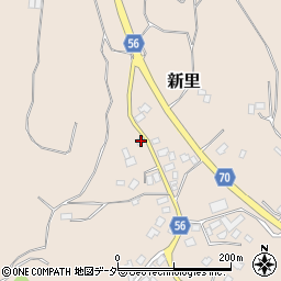 千葉県香取市新里1326-3周辺の地図