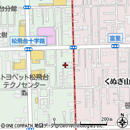 千葉県松戸市松飛台266-3周辺の地図