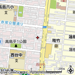 ミングルＡＰ高島平一番館周辺の地図