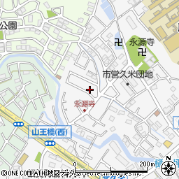 埼玉県所沢市久米1372-64周辺の地図