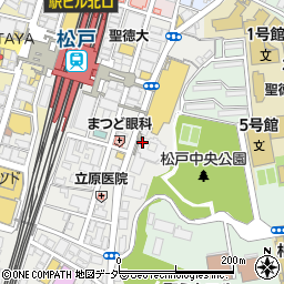 松戸タワークリニック周辺の地図