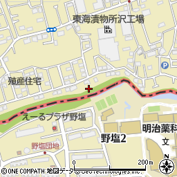 桂木公園周辺の地図