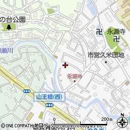 埼玉県所沢市久米1372-28周辺の地図