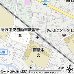 埼玉県所沢市久米1494-5周辺の地図