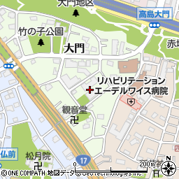 東京都板橋区大門4周辺の地図