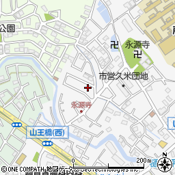 埼玉県所沢市久米1372-49周辺の地図