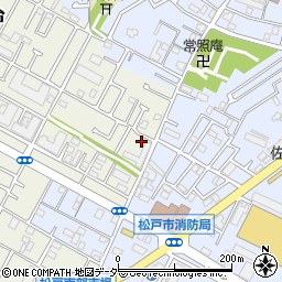 ＳＡＮパーク松戸胡録台１駐車場周辺の地図