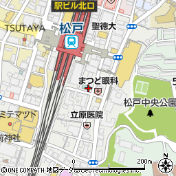 千葉県松戸市松戸1241周辺の地図