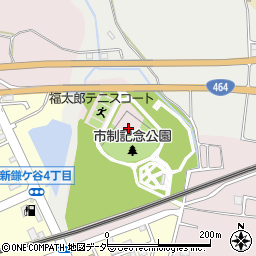 福太郎野球場（鎌ケ谷市営野球場）周辺の地図