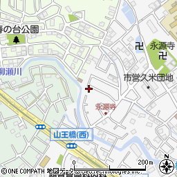 埼玉県所沢市久米1372-30周辺の地図