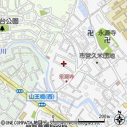 埼玉県所沢市久米1372-61周辺の地図