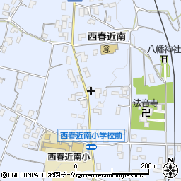 長野県伊那市西春近諏訪形8767-1周辺の地図