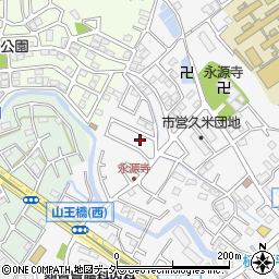 埼玉県所沢市久米1372-50周辺の地図
