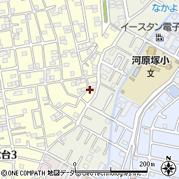 千葉県松戸市稔台3丁目12周辺の地図