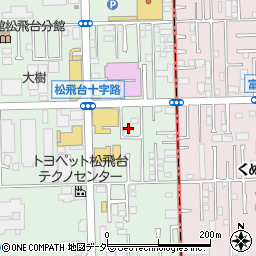 千葉県松戸市松飛台267-49周辺の地図