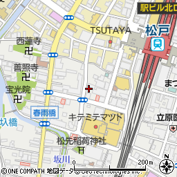 千葉県松戸市松戸1281周辺の地図