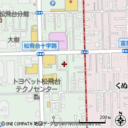千葉県松戸市松飛台267周辺の地図