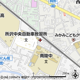 埼玉県所沢市久米1493-3周辺の地図