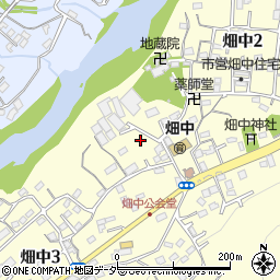 東京都青梅市畑中3丁目597周辺の地図