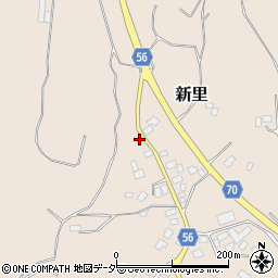 千葉県香取市新里1312周辺の地図