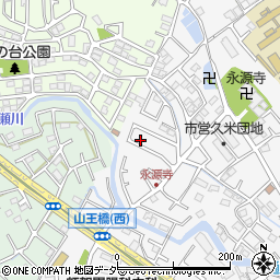 埼玉県所沢市久米1372-59周辺の地図