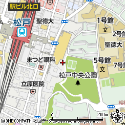 千葉県松戸市松戸1142周辺の地図