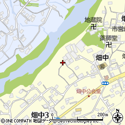 東京都青梅市畑中3丁目629周辺の地図