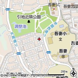 千葉県成田市吾妻周辺の地図