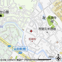 埼玉県所沢市久米1372-53周辺の地図