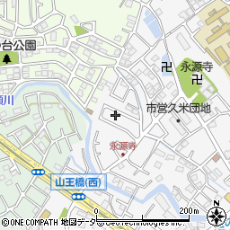 埼玉県所沢市久米1372-54周辺の地図