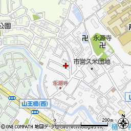 埼玉県所沢市久米1372-45周辺の地図