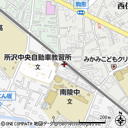 埼玉県所沢市久米929周辺の地図