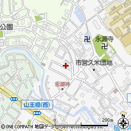 埼玉県所沢市久米1372-44周辺の地図