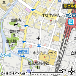 千葉県松戸市松戸1276周辺の地図