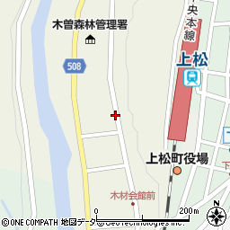 長野県上松町（木曽郡）正島町周辺の地図
