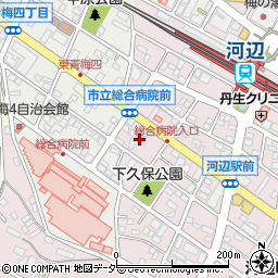 東京都青梅市河辺町4丁目4周辺の地図