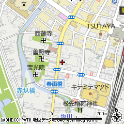 ＢＨ２２松戸第１駐車場周辺の地図