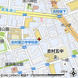 みずほ銀行西友蓮根坂下店 ＡＴＭ周辺の地図