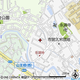 埼玉県所沢市久米1372-43周辺の地図