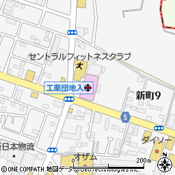 セントラルフィットネスクラブ　西東京周辺の地図