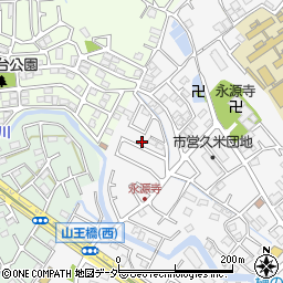 埼玉県所沢市久米1372-42周辺の地図