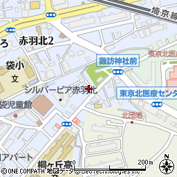 東京都北区赤羽北3丁目2-23周辺の地図