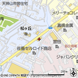 ＨｏｎｄａＣａｒｓ西千葉松戸北店周辺の地図